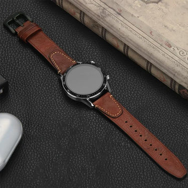 Genuine Leather Vintage Style Quick Release Watch Strap- 'The Kempson'
